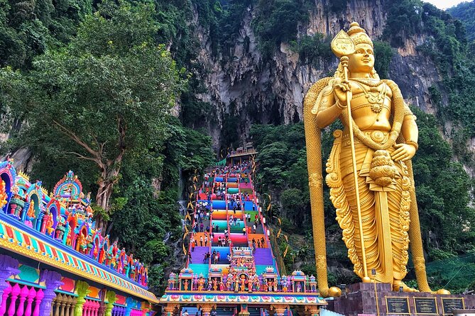 Batu Caves & Kuala Gandah Elephant Sanctuary Full-Day Tour - Kuala Gandah Elephant Sanctuary: close viewing with real purpose