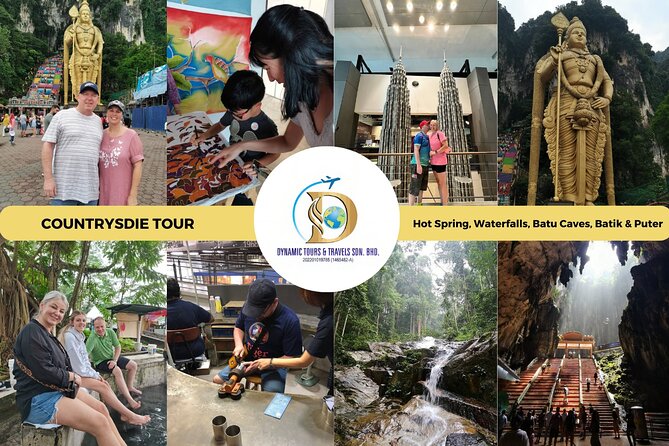 Countryside Tour Waterfall, Hot Springs & Batu Caves With Lunch - Batu Caves and the 272 steps: how to make the climb feel manageable