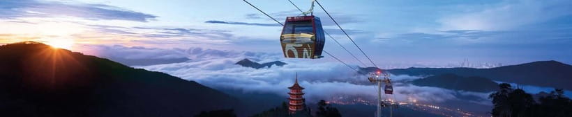 Genting Highland: Premium Outlets Cable Car - Awana Skyway to SkyAvenue: the fast, scenic lift that sets the tone