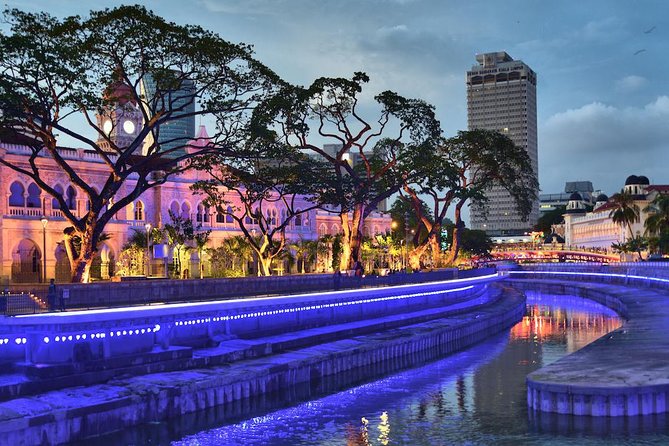 Glittering Night at Lake Symphony, River of Life & Saloma Bridge - Where You Start: Chinatown, Then Independence Square for Instant KL Atmosphere