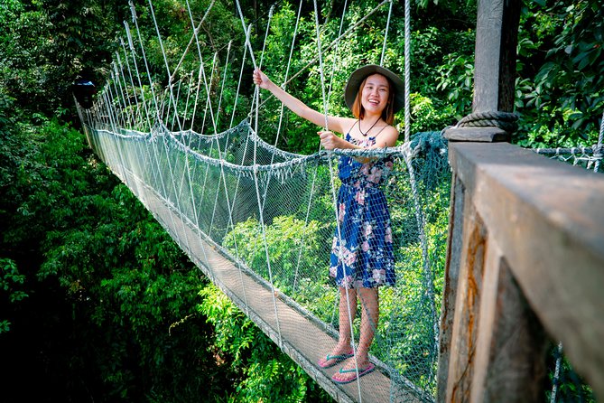 Kinabalu Park & Poring Hot Spring & Canopy Walk - 7:00am Pickup and the Tamparuli Suspension Bridge Stop