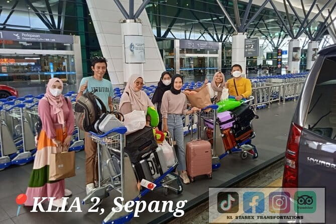 Kuala Lumpur Airport Transfer - Choosing the right vehicle for your group and luggage