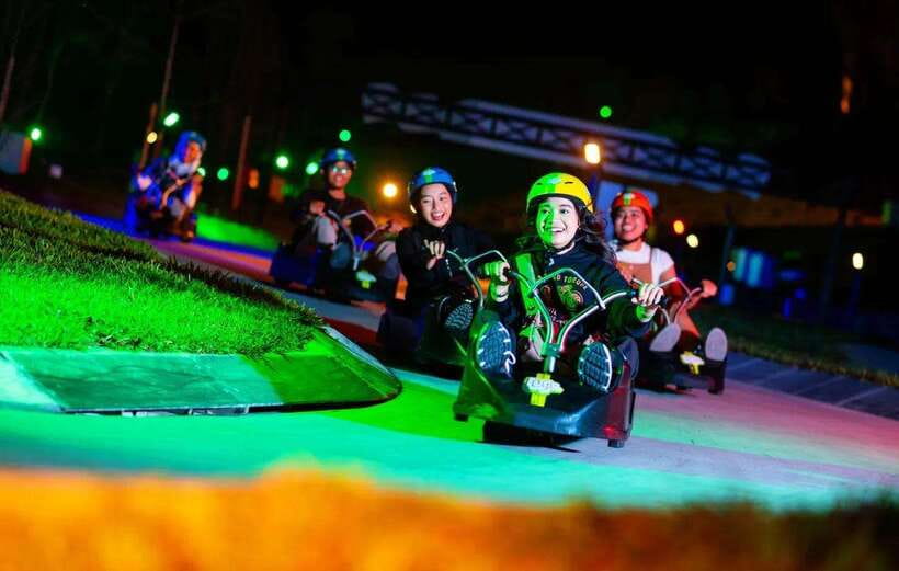 Kuala Lumpur: Skyline Luge Admission Ticket - Height rules: when kids ride alone and when adults must join