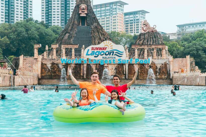 Kuala Lumpur: Sunway Lagoon Theme Park E-Ticket - Amusement Park rides: coasters for thrill lovers and strong family energy