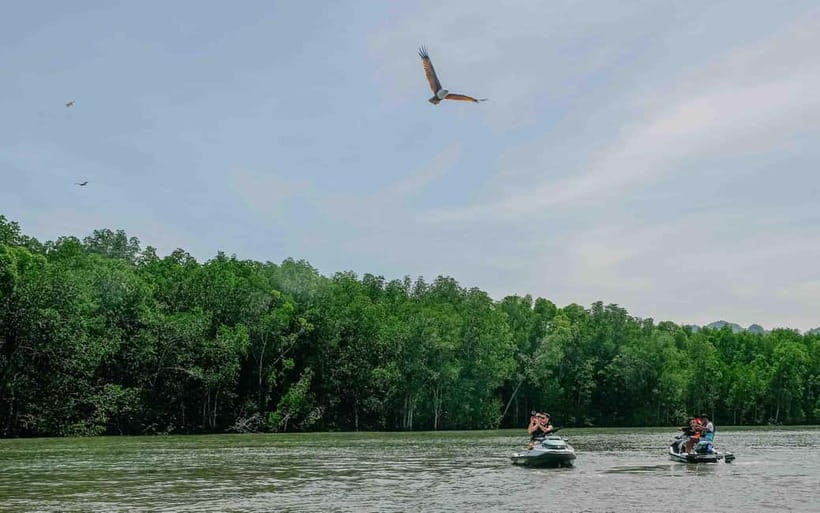 Langkawi: Jet Ski Tour UNESCO Kilim Geopark Free Video - Getting There: Meeting at the Seaside Pool and Pickup in Chenang and Kuah