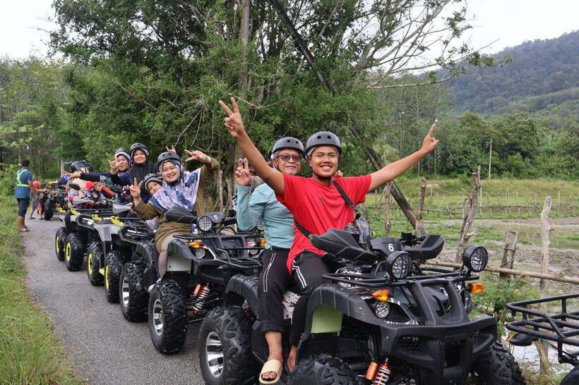 Langkawi Jungle and Waterfall Adventure - Getting Comfortable on the ATV: The Part That Makes First-Time Riders Relax