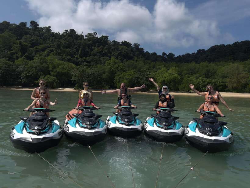 Langkawi: Premium UNESCO Geopark Jet Ski Tour of 8 Islands - The practical stops: sightseeing, scenic views, and time to cool off