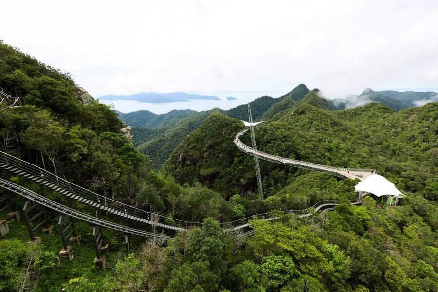 Langkawi: Skycab Cable Car Ticket Options - SkyCab up Mount Machincang, 650 meters of steep thrills