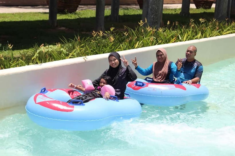 Langkawi: Splash Out Water Theme Park Admission Ticket - Cabanas and sunbathing, where your day actually happens between rides