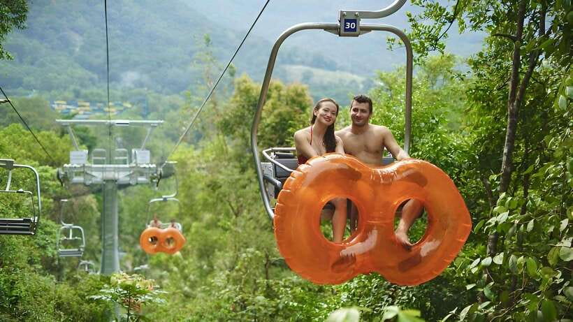 Penang: ESCAPE Theme Park Entry Ticket - Flying Lemur and the Zip Coaster: the jungle views and the wait reality