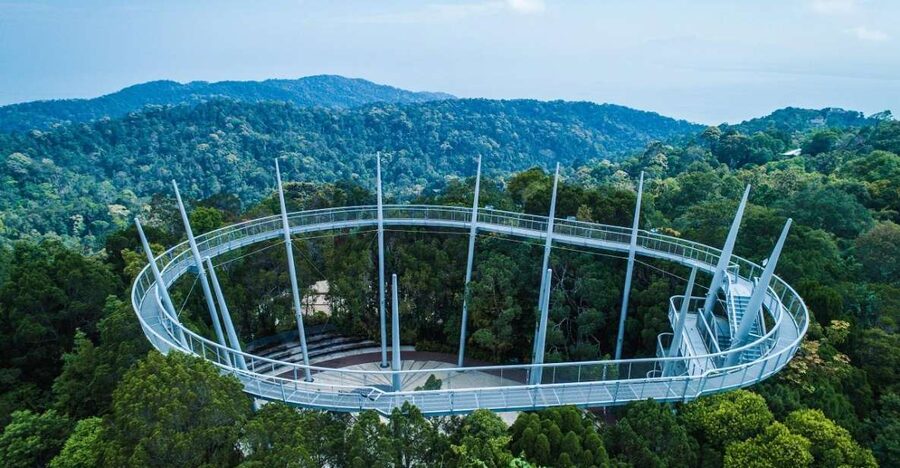 Penang: The Habitat Penang Hill Entry Ticket - Getting up there: funicular is separate, plan your timing