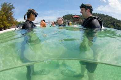 RAID Try-Dive in Kota Kinabalu, Sabah - Where this Kota Kinabalu try-scuba day really shines
