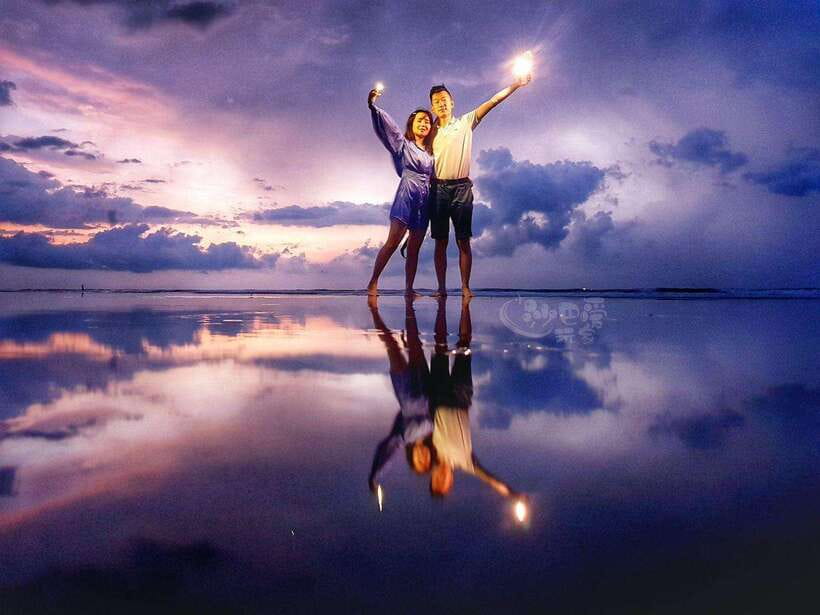 Sabah: Mangrove Fireflies, and Sky Mirror Dream Beach Tour - Fireflies in the mangroves at night: what the ride feels like and how to prepare