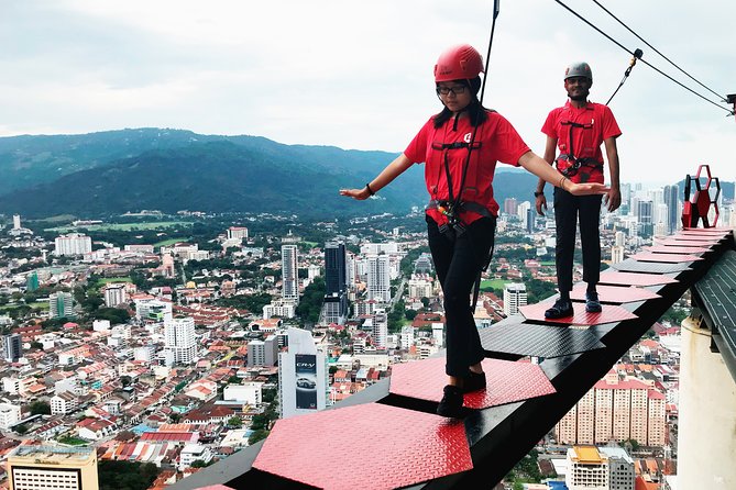 The Gravityz- World's Highest Rope Course Challenge - The six obstacles: what each challenge is likely to test